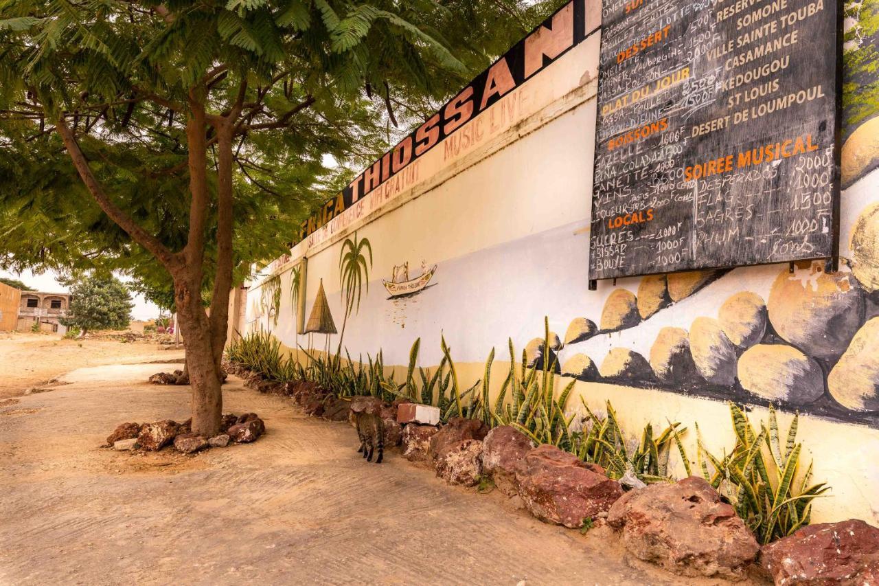 Auberge Africa Thiossane Saly Portudal Kültér fotó